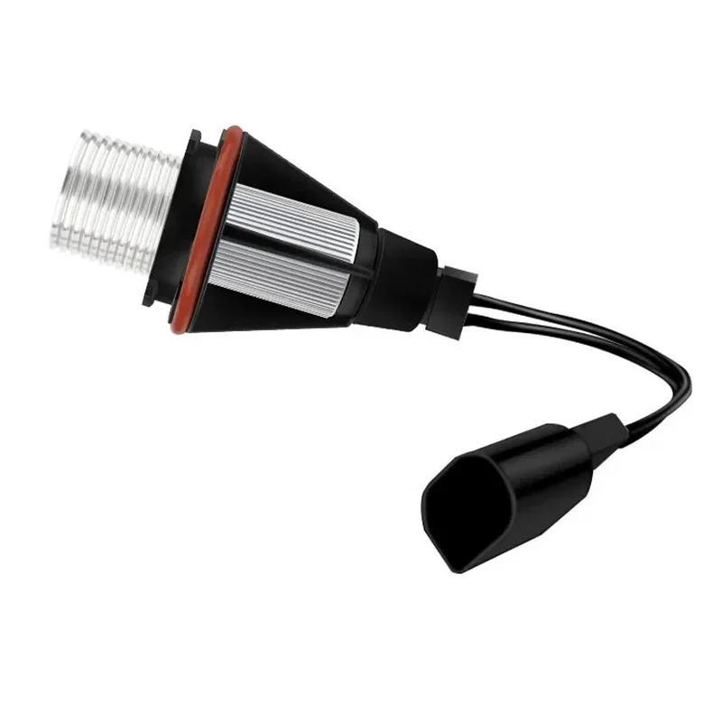 2Pcs Error Free Angel Eye Halo Ring Marker Side Light LED Bulb 5W Car Headlight Fog Lamp For BMW E39 E53 E60 E61 E63 X5 530i