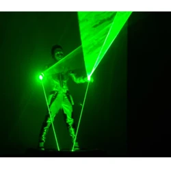 532nm 100mw Coarse/Fine Light Bar and Dance Hall Evening Double Head Laser Sword