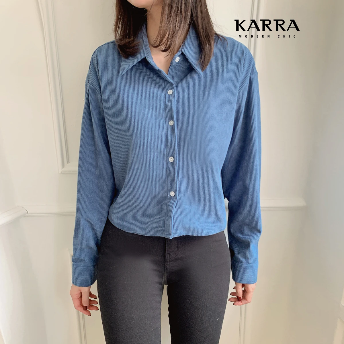 KARRA (to 77) Paul In Winter Corduroy Shirt _ KB3WSH004Q