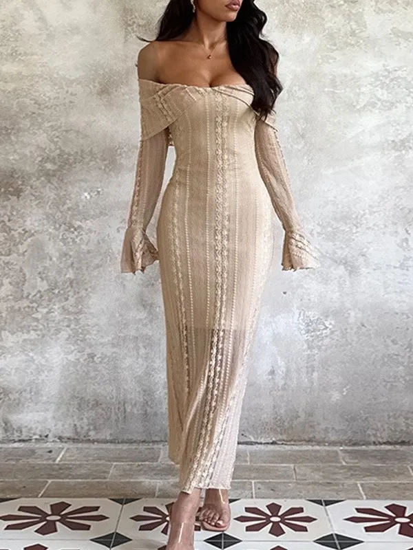 

Сексуальное облегающее платье на одно плечо с высокой талией и длинными рукавами для женщин, модное, для прогулок по городу