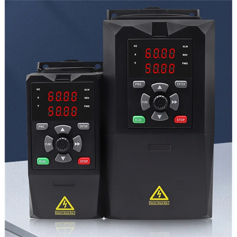 

【T07A】4KW Vector Control Frequency Converter 3-Phase To 380V Pump Motor Governor For Current 9A Power 4KW
