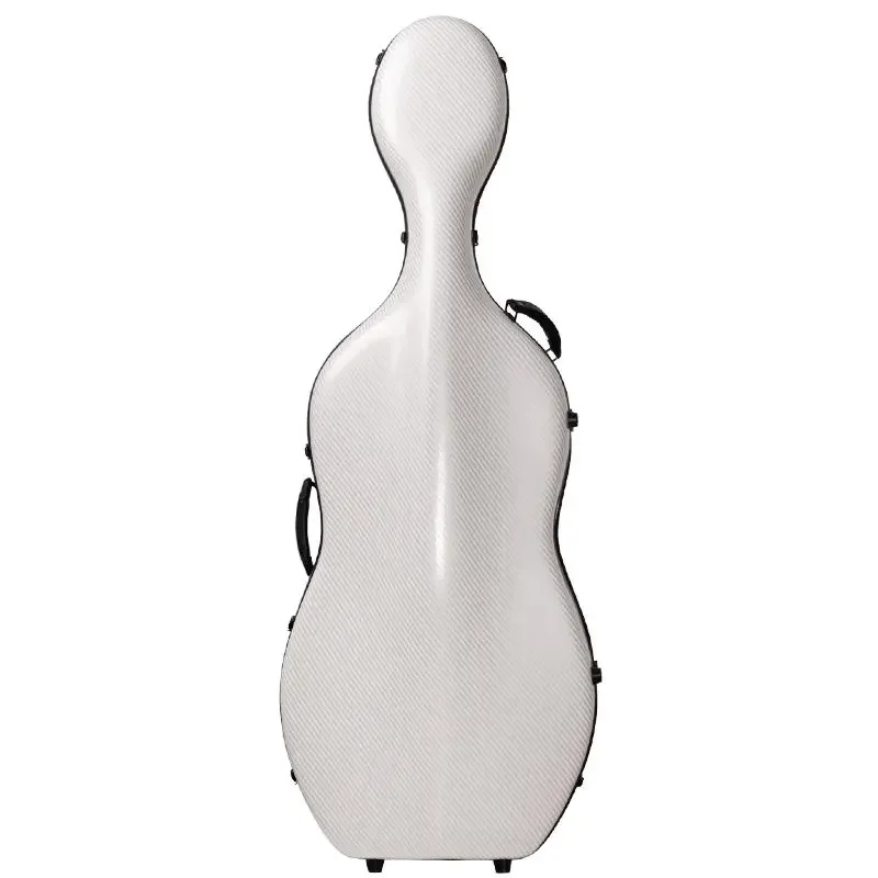 

Cello case retro waterproof shoulder back portable black and white double-sided fashion cello case
