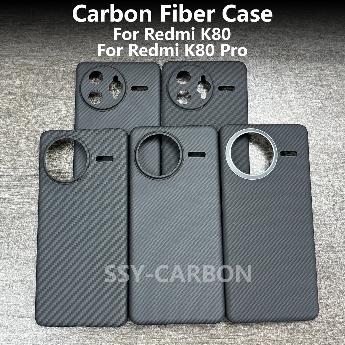 

Real Carbon Fiber Case For Redmi K80 Aramid Phone Protective Case K80 Pro Luxury Hard Cover Armor Shell Durable Sturdy