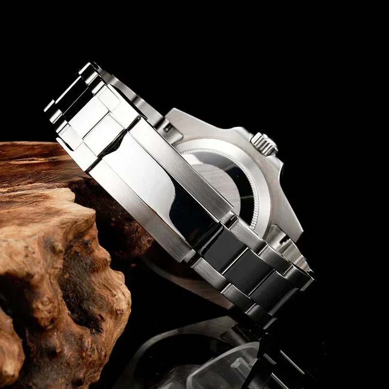 Relox SUB DAYTONA NH35 NH36 남성용 글라이드 락 클래스프 시계줄 솔리드 20mm 21mm 스테인리스 스틸 904L 시계 브레이슬릿