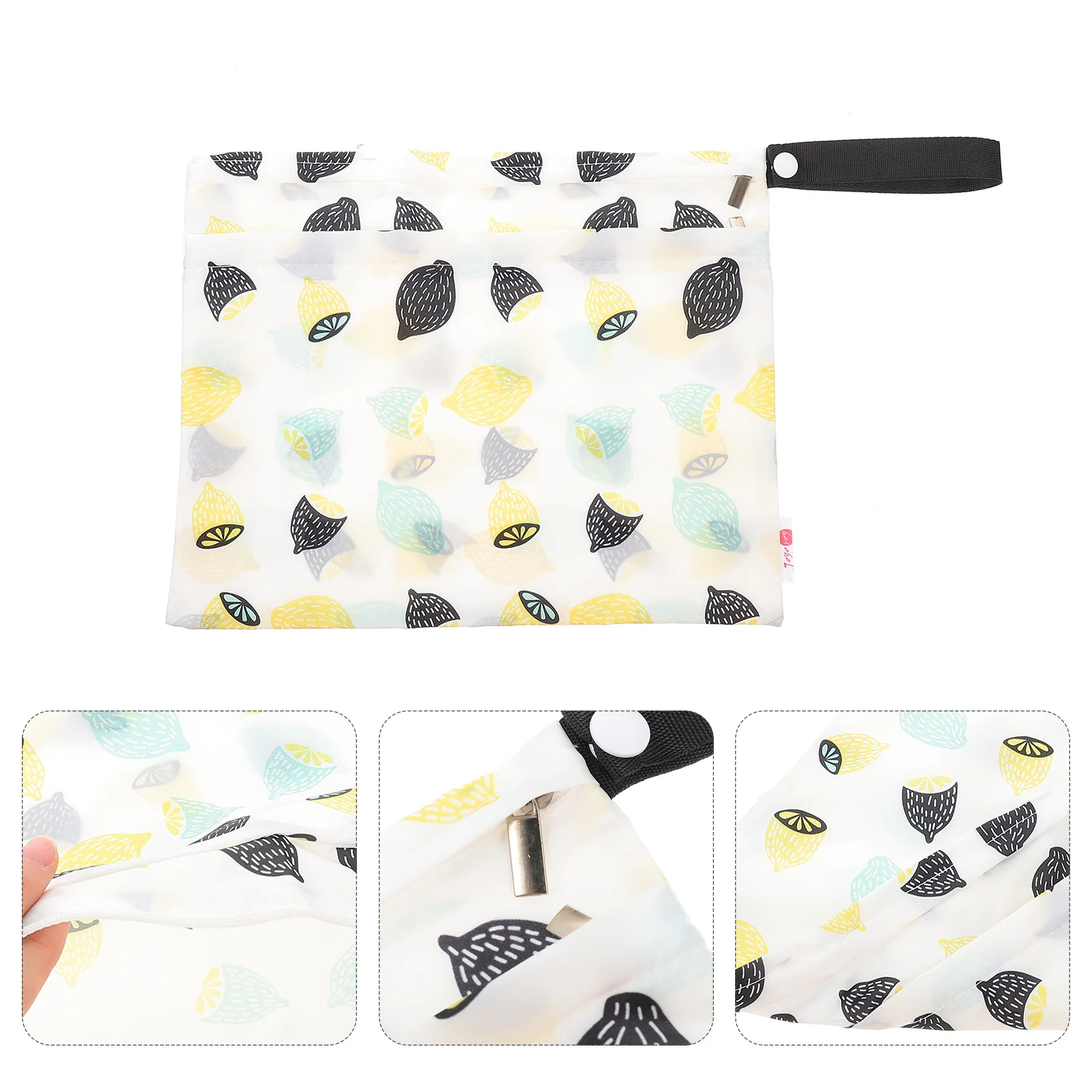 2 قطعة أكياس تخزين الحفاضات خفيفة الوزن محمولة متعددة الوظائف مقاومة للماء حاويات حفاضات الأطفال تخزين خارجي للسفر #5