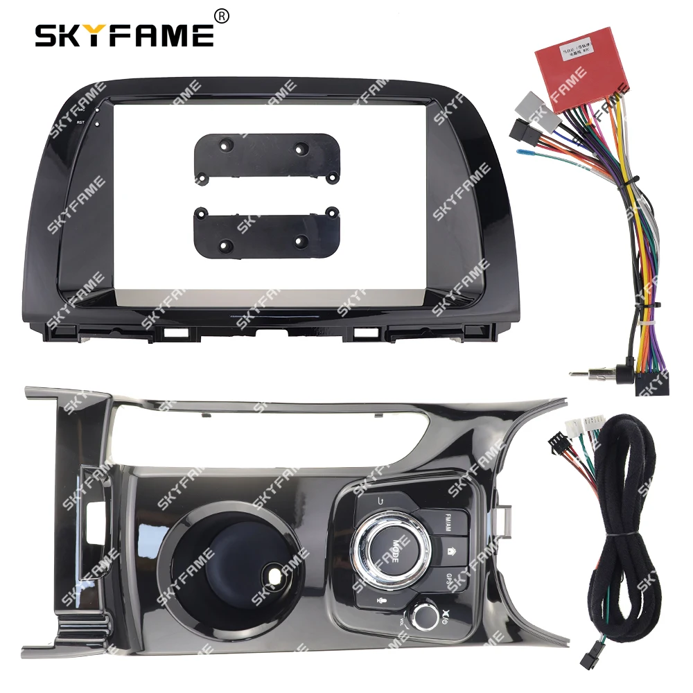 SKYFAME إطار السيارة فآسيا محول Canbus صندوق فك أندرويد راديو داش تركيب لوحة عدة لمازدا CX-5 CX5