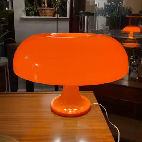Italien Designer Led Pilz Tischlampe für Hotel Schlafzimmer Nachttisch Wohnzimmer Dekoration Beleuchtung Moderne minimalistische Schreibtischleuchten
