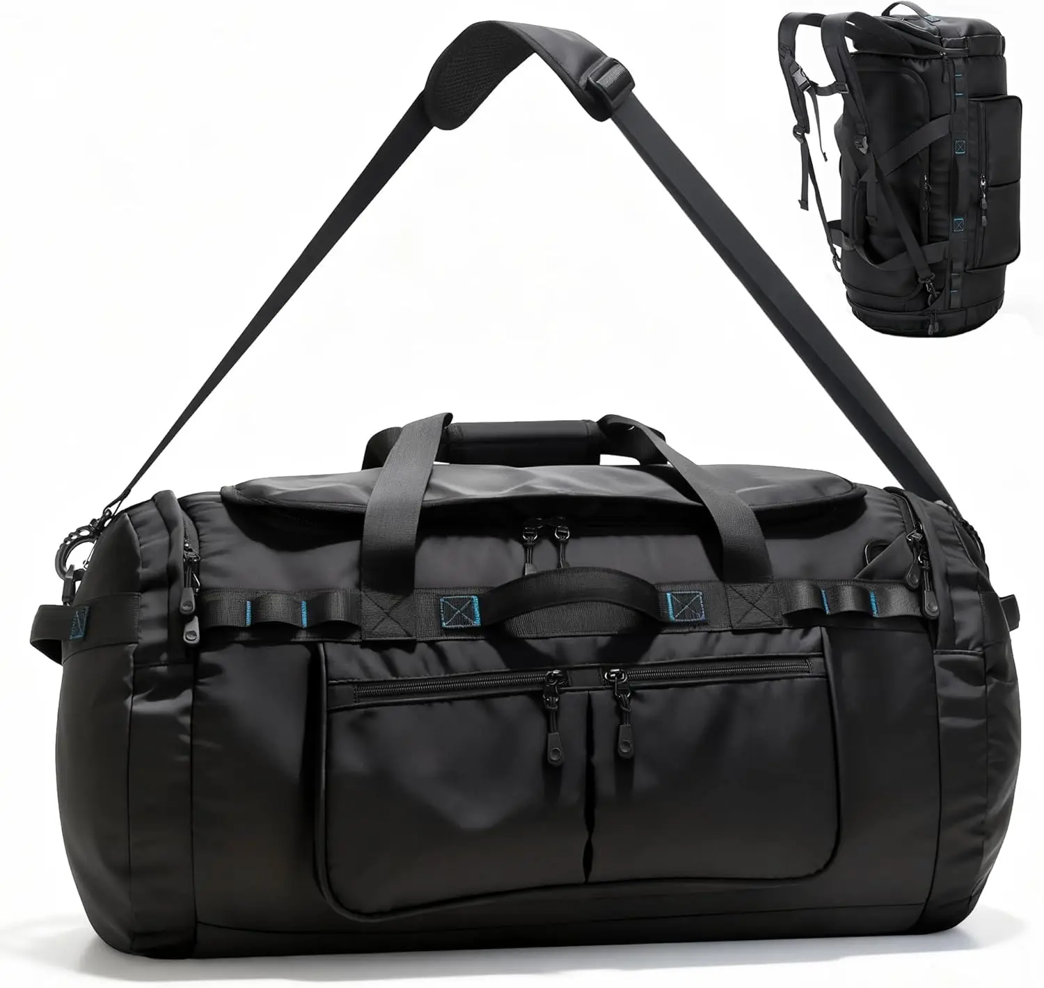 

Large Travel Duffle Backpack 45L/60L/90L Waterproof Gym Bag with Shoes Compartment for Hiking Camping Overnight