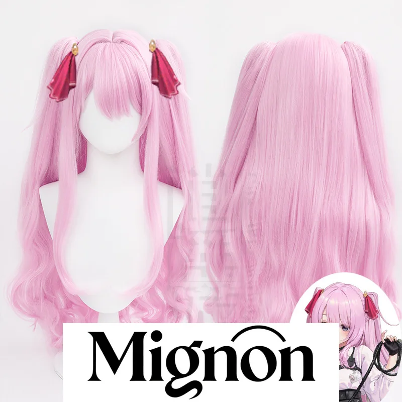 Dea della Vittoria: Nikke Yuni Parrucca Cosplay Guardia Simulazione Cuoio Capelluto Tigre Clip Doppia Coda Regalo di Halloween