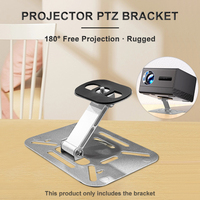 Suitable for Mini projector PTZ ceiling wall mount bracket projector universal desktop bracket 180° free projection