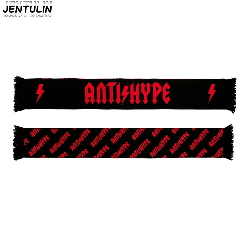 

Fashion Creative Letter Knitted Women's Scarf Men's Winter Scarf punk hip-hop men Clothing Y2K Kpop