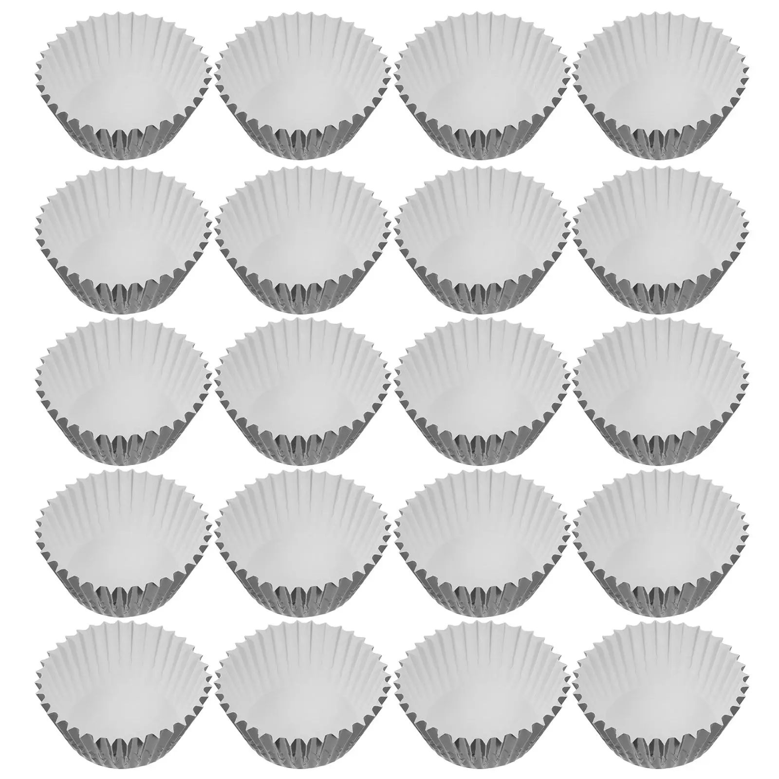 

100pcs Cake Cups Baking Cupcake Mini Muffin Tin Large Liners Paper Aluminum Foil Tins Supplies Versatile Use Reliable Material