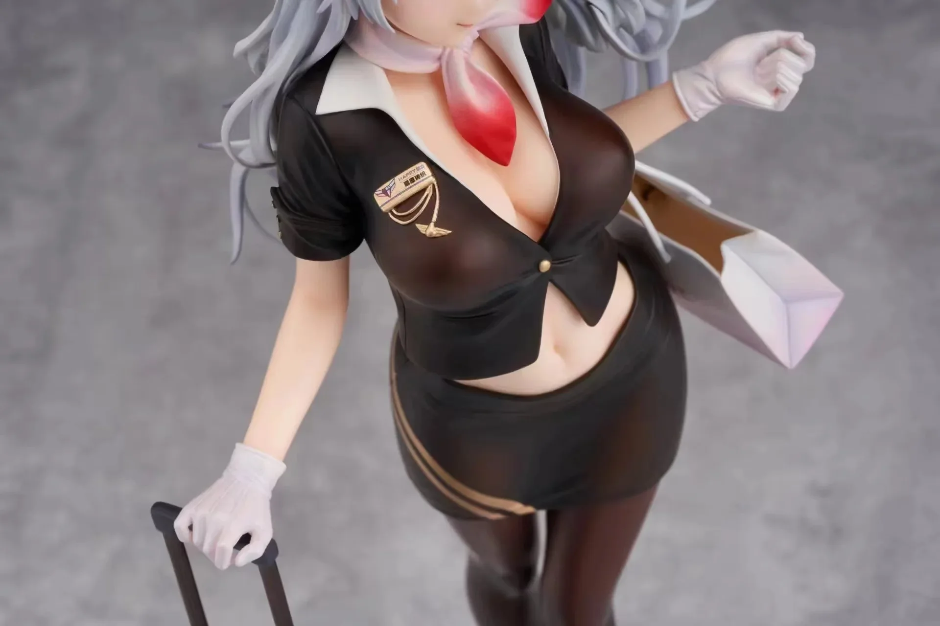 24cm figura de aeromoça sexy meninas figuras anime personagem estatueta estátua pvc modelo bonecas decoração do quarto brinquedos adultos presentes