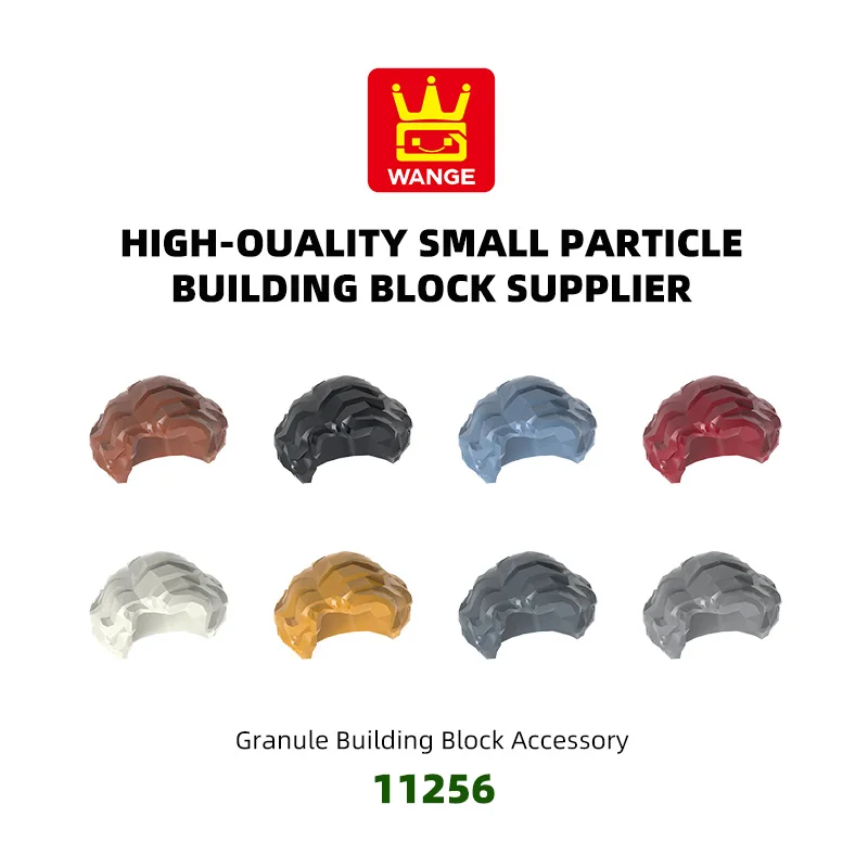 

Wange 124Pcs/lot 11256 Hair Building Blocks Moc Accessories Compatible With Assembles Bricks Children Toys Gift Box