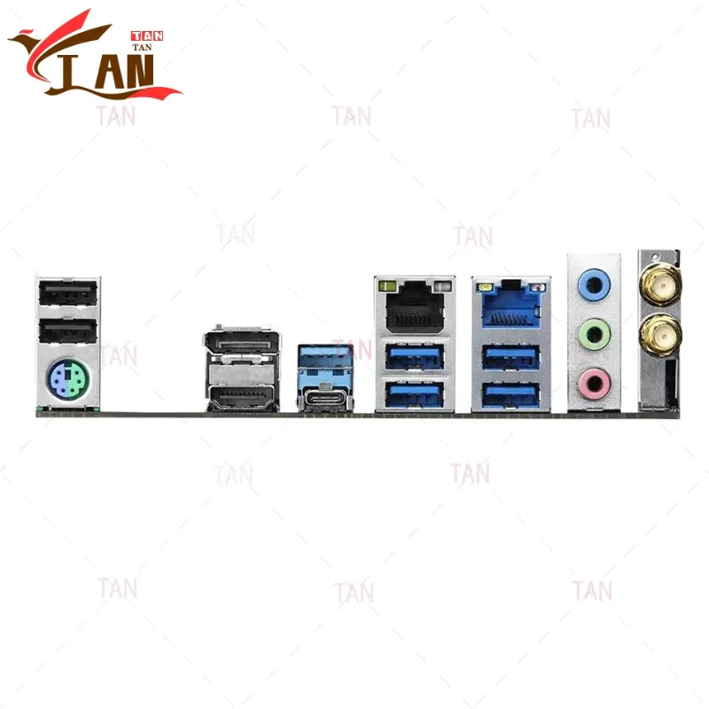 For Asrock Z490M-ITX/AC Motherboard 64GB HDMI PCI-E3.0 M.2 LGA 1200 DDR4 Mini-ITX 17*17 Z490 Mainboard 100% Tested Fully Work T