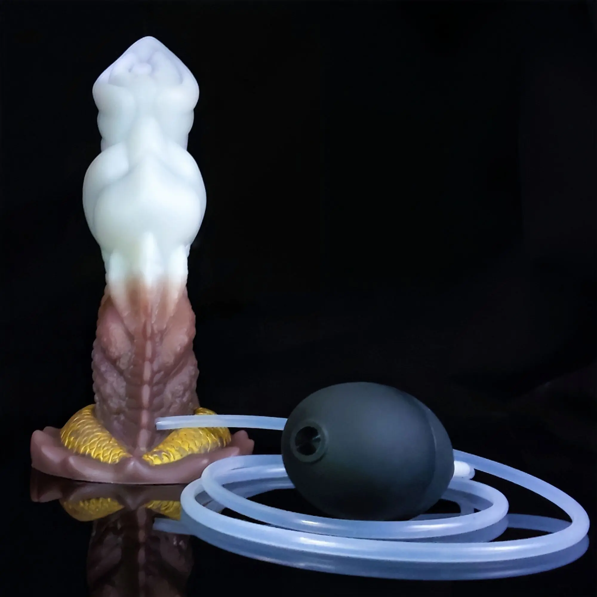 Special-shaped Squirting Realistic Dildo Ejaculating Penis Soft Dildos With Curved Shaft Balls For Women G-Spot Anal Prostate