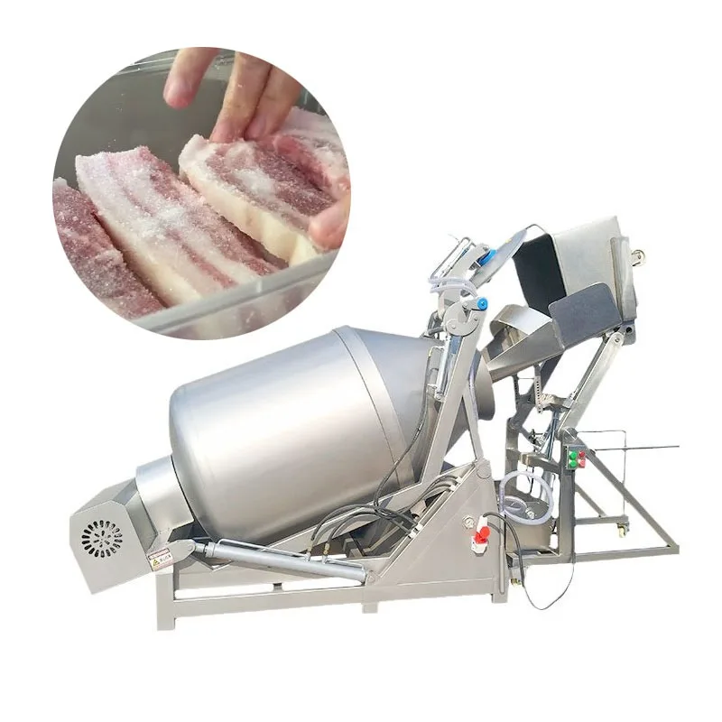 High Qualtiy Stainless Steelutomatic Chicken Marinator Vacuum Meat Kimchi Pickling Rolling Kneading Machine