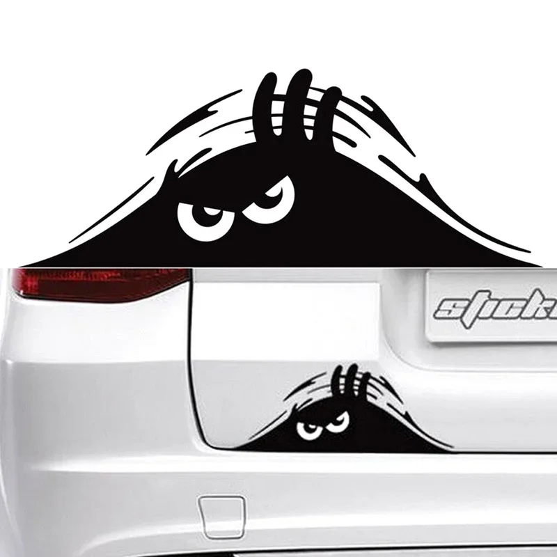 New Design Dune Monster Peek Peep Car Sticker Creative Funny Vinyl Decal Sticker Waterproof Car Car Sticker Accessories, 13cm