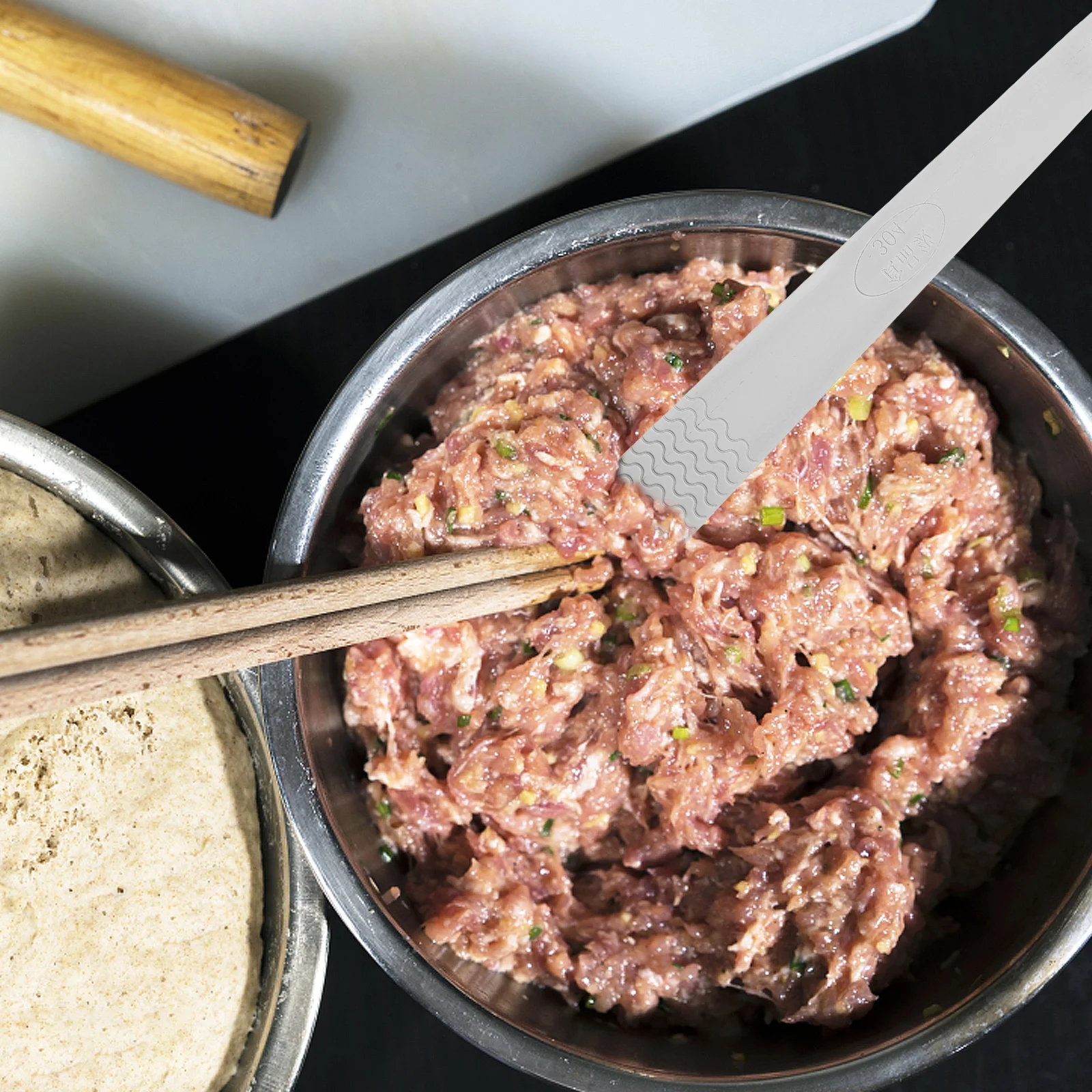 

4pcs Stuffing Spoons Dumpling Making Tools Stainless Steel Wonton Making Tools Kitchen Gadgets For Easy Filling Cooking