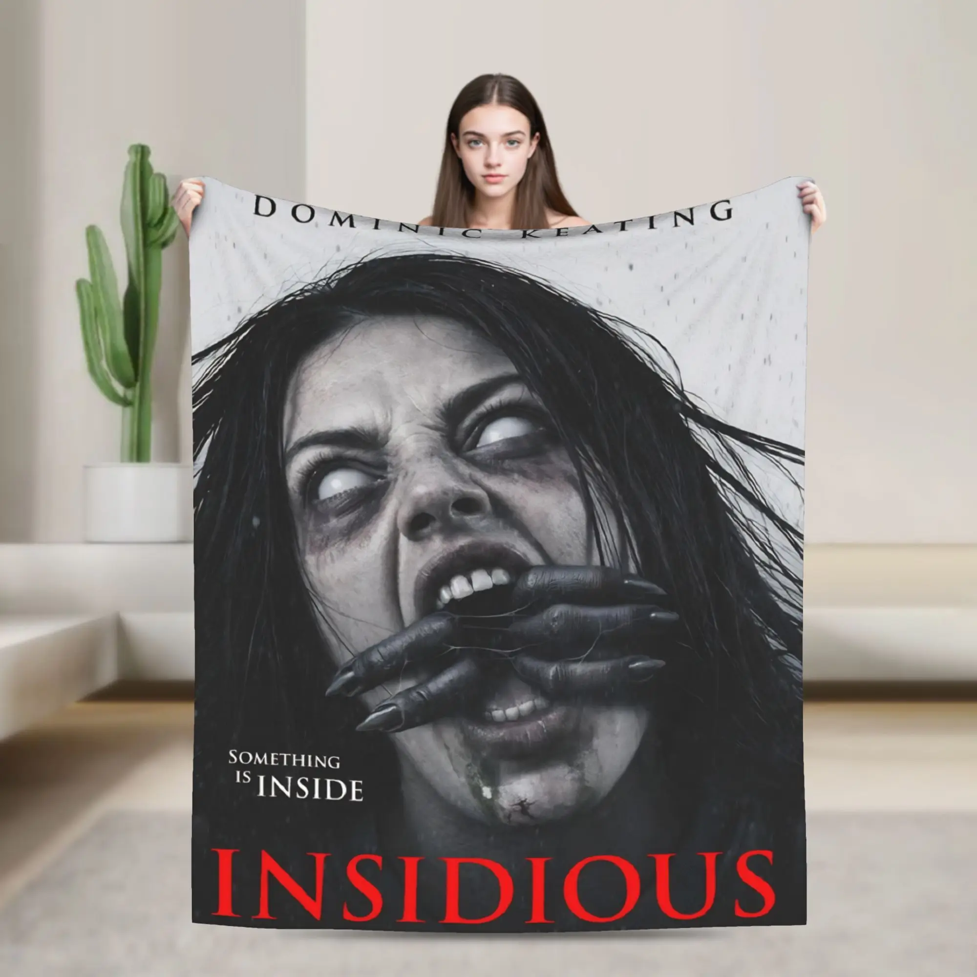 Insidious Movie 2026 Print Blanket For Men Women Cozy Soft  Throw Blankets for Bed 50x60 Inches Multi-size