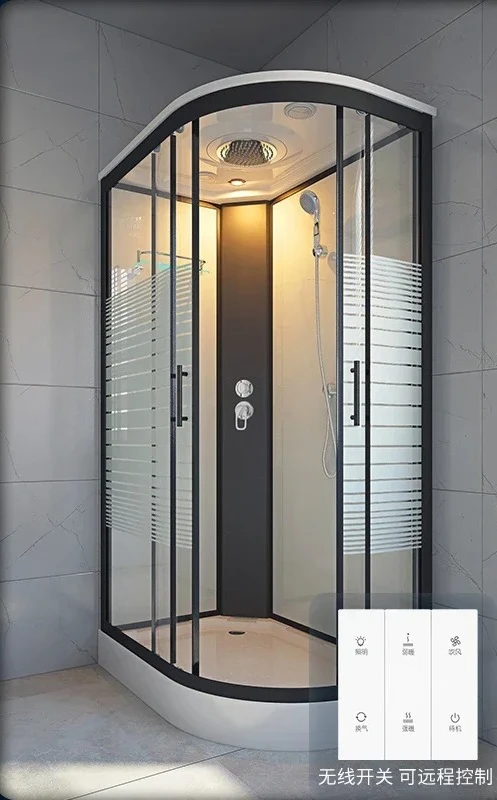 

Y1 Интегрированная душевая комната Встроенная бытовая перегородка для ванной комнаты с нижней раковиной Продукт с теплым воздухом Готовая продукция Встроенная вентиляторная ванна