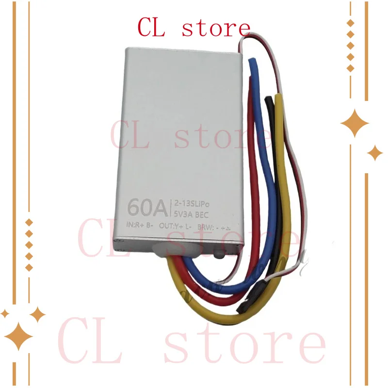 

Electronic Governor 24 36 48V 60A 4S-12S High Voltage Bi-directional Brushed ESC Track Motor