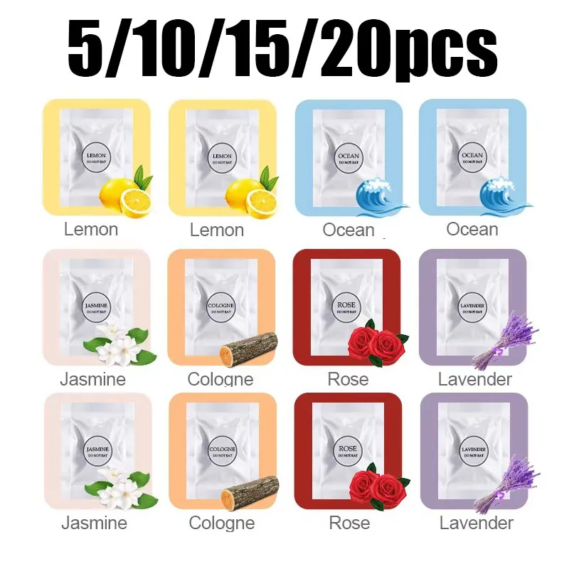 5/10/15/20pcs Car Air Outlet Aromatherapy Tablets Air Outlet Supplement Tablets Solid Fragrance Tablets Car Fresheners Tablets