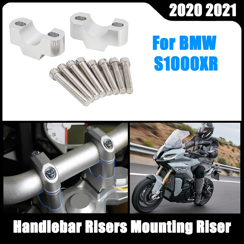 

New Handlebar Risers Mounting Riser Standard Bar Extension Back Moved Up Motorcycle For BMW S1000XR S 1000 XR s1000xr 2020 2021
