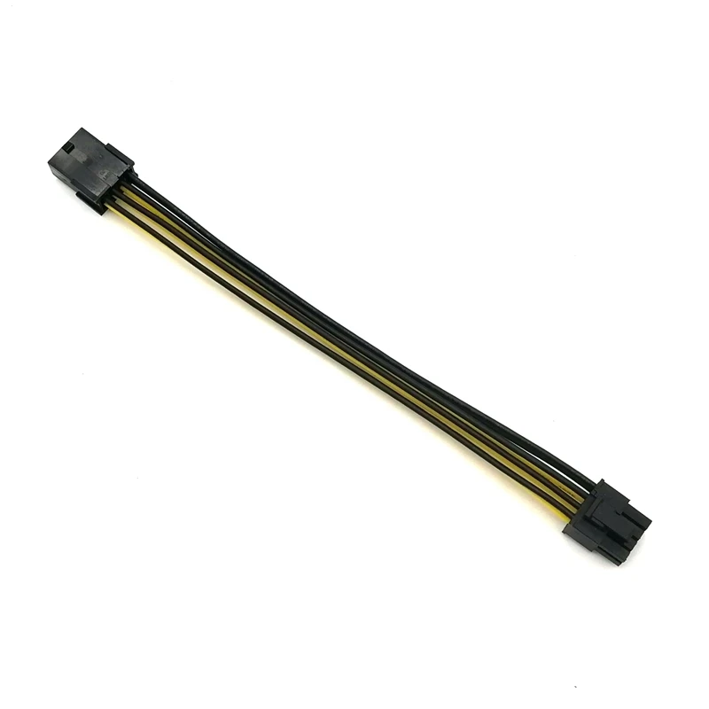 Angitu 18Awg PCI-E 8Pin/6 + 2Pin GPU ذكر إلى أنثى كابل تمديد الطاقة جودة عالية 6 + 2P ذكر إلى 8Pin GPU شاحن أنثي-20 سنتيمتر