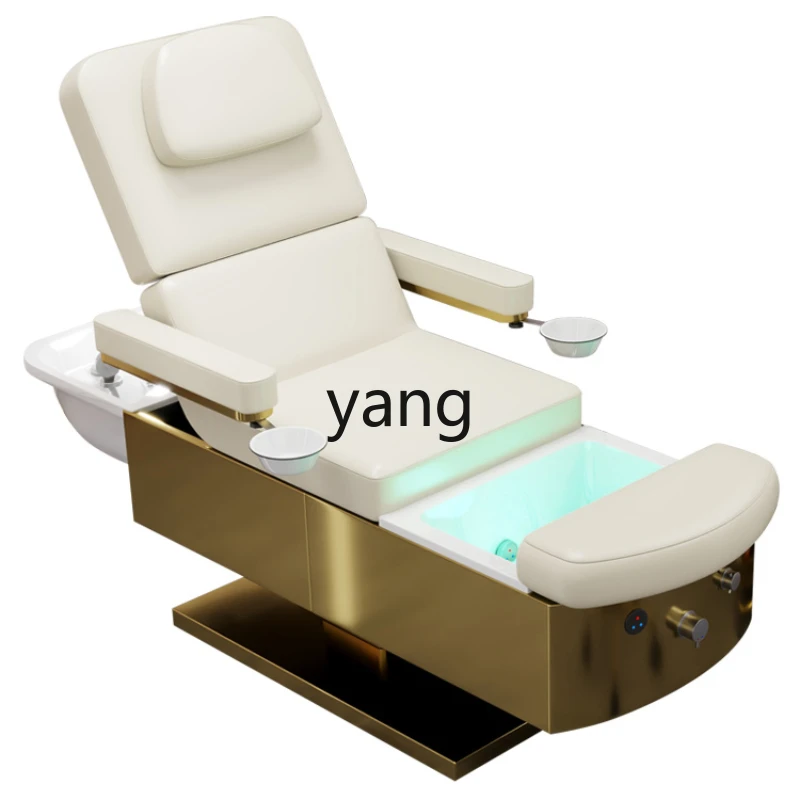 

CX Electric Foot Bath Beauty Shampoo Massage Couch Barber Shop Water Circulation Head Treatment Fumigation