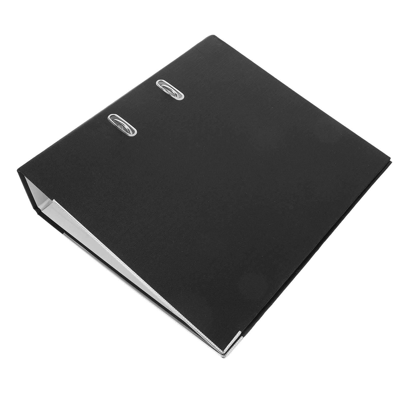 A4 Size Plastic Lever Arch File Folders with Clip and Finger Grip Hole (Black) file folder lever arch file