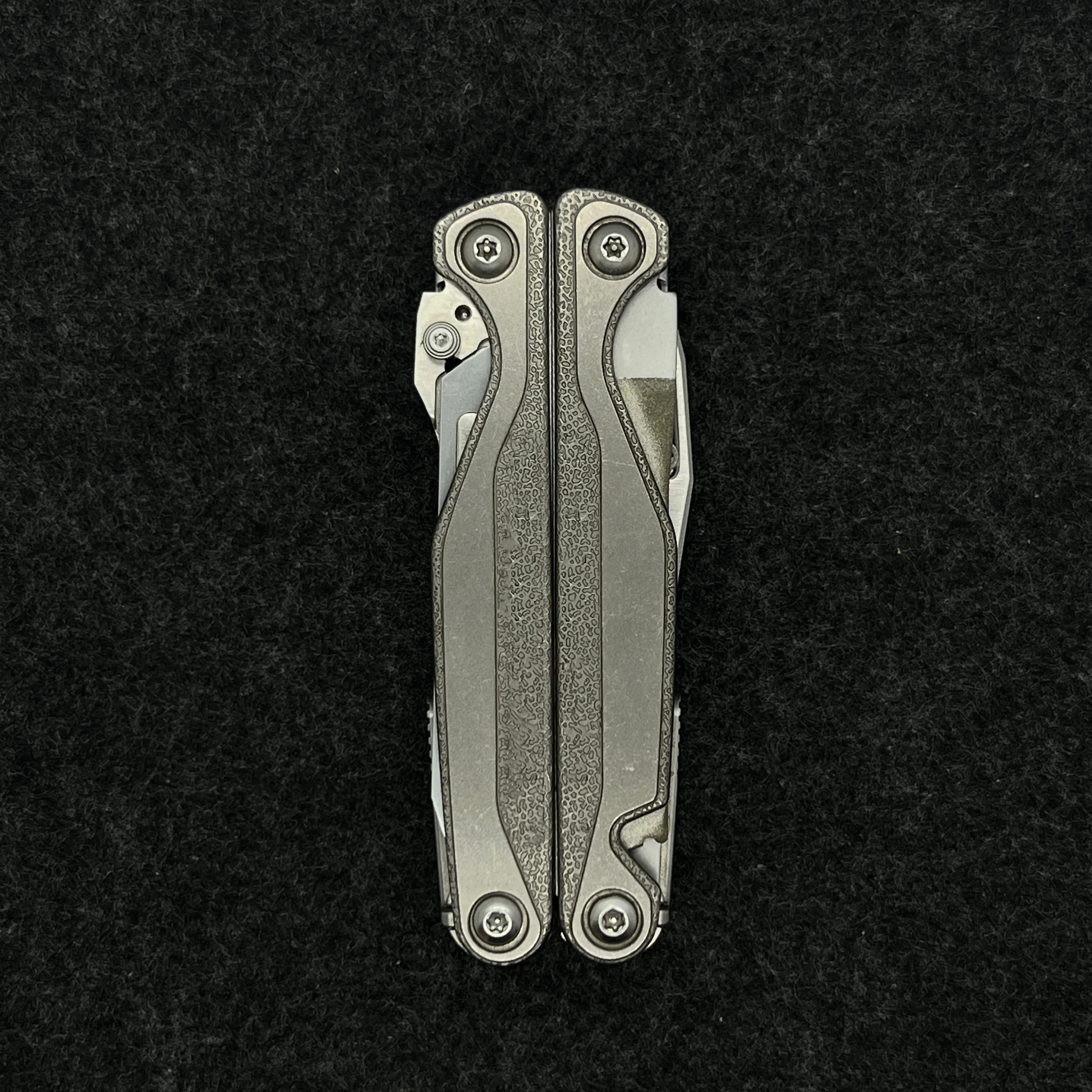 1 set For Leatherman TTI Wave Signal Scalpel Handle with Thumb Grip Easy Open Replace Main Knife Fit Surgical Blades No.60