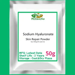 Supply 50-1000g 100% Sodium Hyaluronate Powder Hyaluronic Acid Stock Solution Skin Care Material Repair