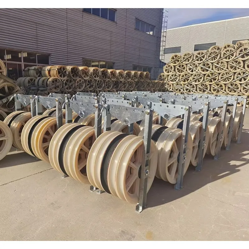 

OEM Customizable 916 Series Large Diameter Nylon Cable Pulley Blocks Timing Type Pulleys