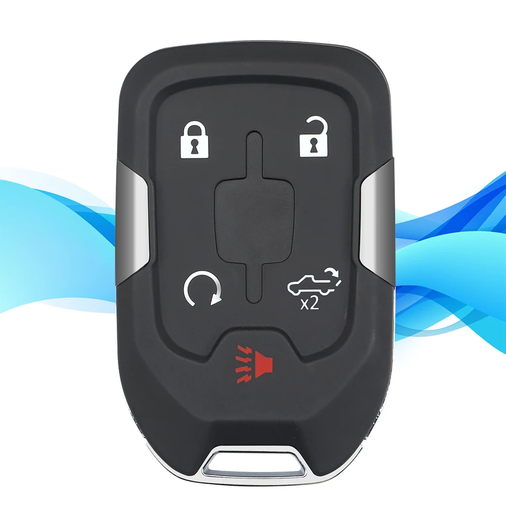 FCC ID: HYQ1AA HYQ1EA HYQ1AS HYQ1ES 3/ 4/ 5/ 6 Buttons Case Smart Remote Car Key Fob Shell Cover for Chevrolet for GMC 2015-202 view 3