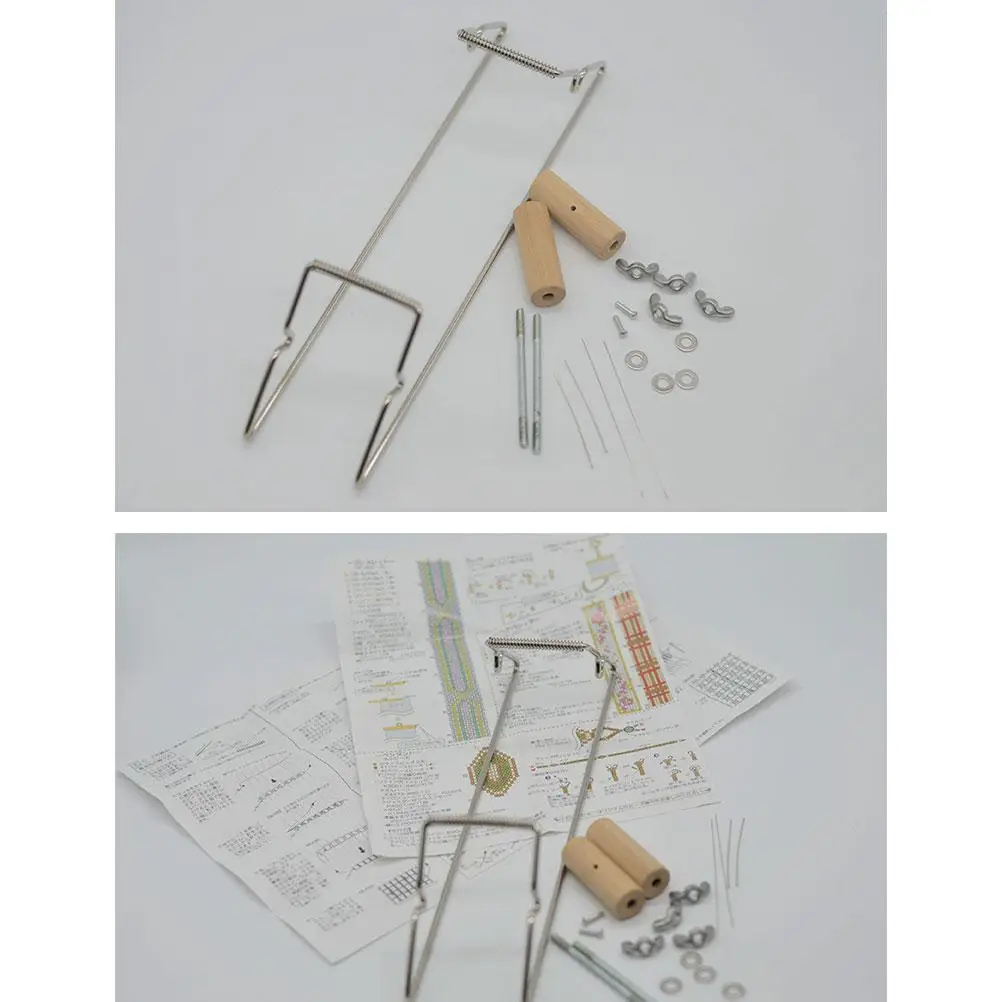 

Bead Loom Set for Bracelets Necklace DIY Kit Simple Device Traditional Weaving Machine Accessories Jewelry Strap Loom Supplies