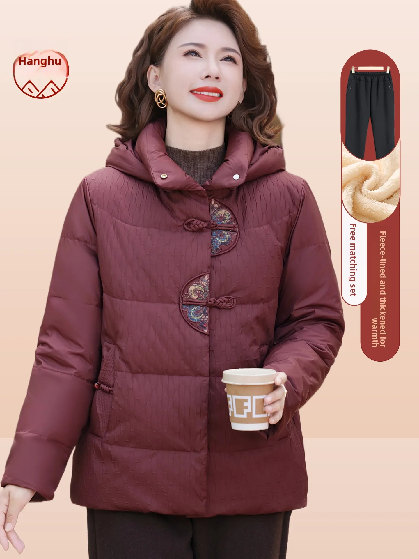 

Зимняя утепленная куртка на хлопковой подкладке для женщин среднего возраста: стильная, теплая, ветрозащитная