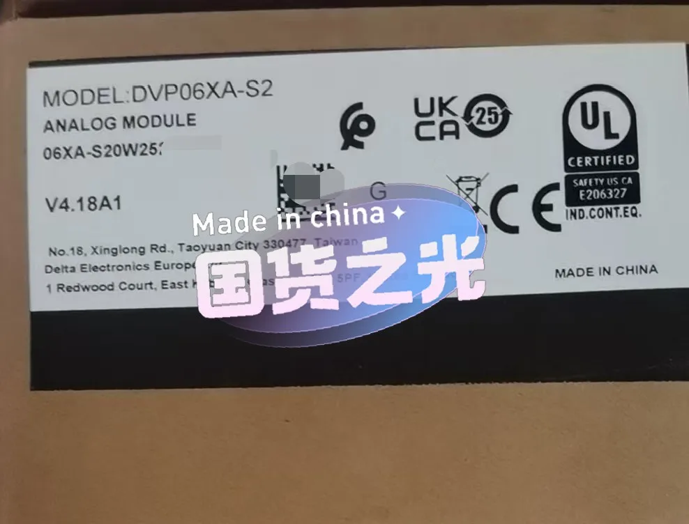 Delta PLC Analog Module DVP06XA-S2