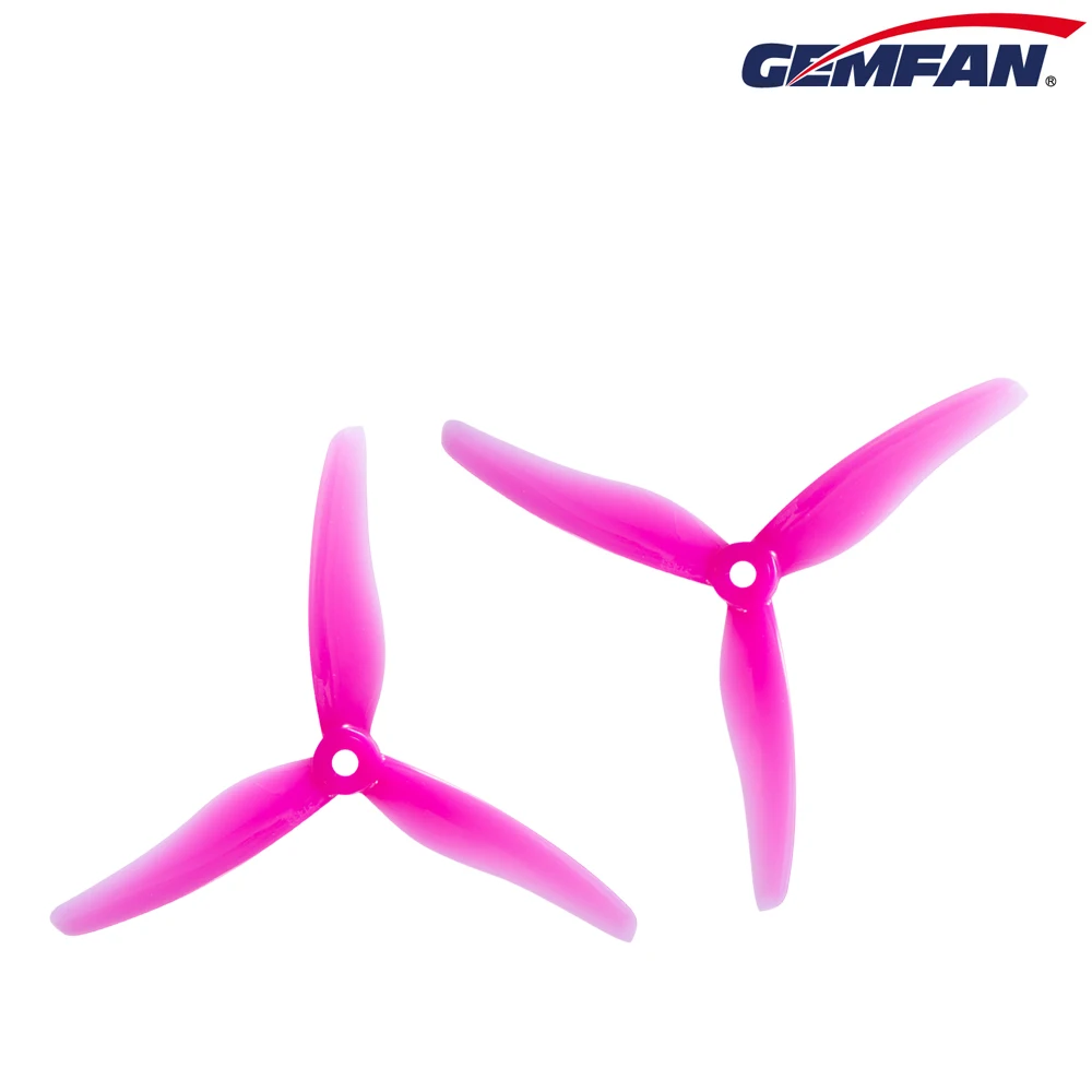 4 pcs/ 2 pairs Gemfan 51433 5inch 3 blade/ tri-blade Propeller Props CW CCW Brushless motor FPV Propeller for FPV Racing drone