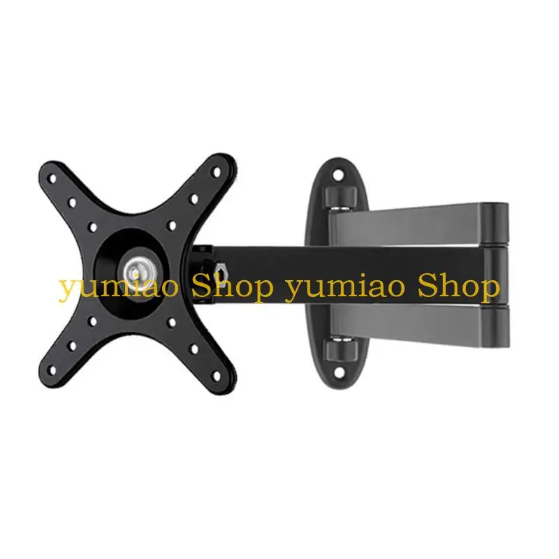 587B Screen Wall Mount Bracket Wide Viewing for 10-27Inch Displays Screen Support