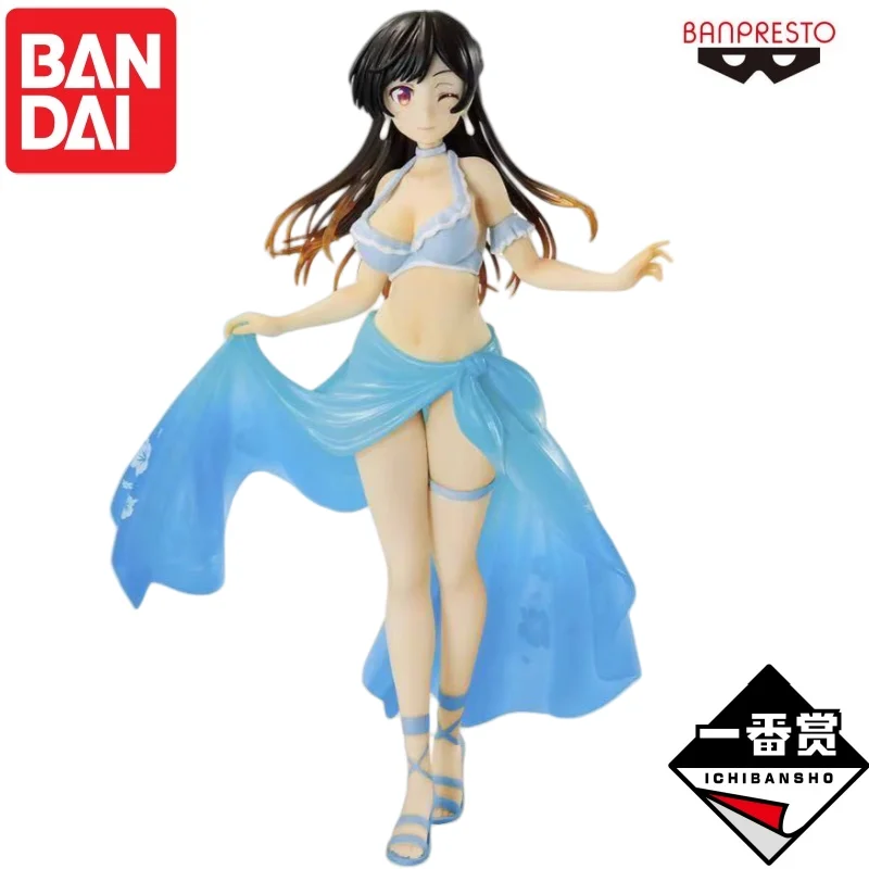 

Bandai в наличии, оригинальная кукла Banpresto Mizuhara Chizuru, новая анимационная периферия в штучной упаковке, персонажи, гараж Ichiban Kuji