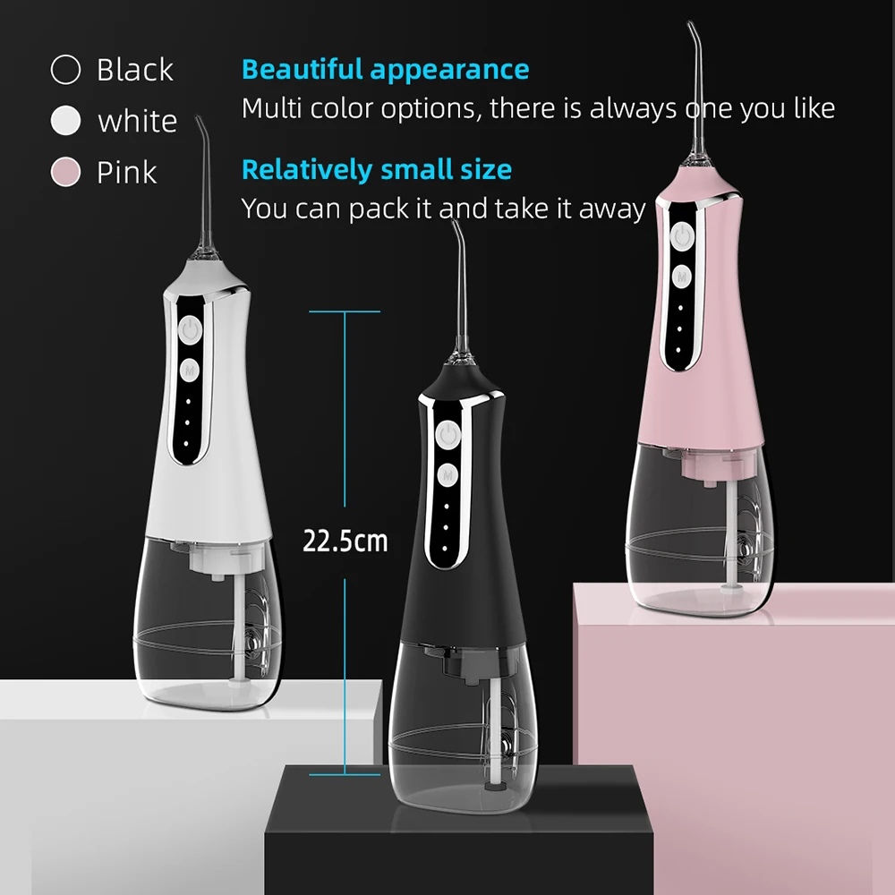 Irygator doustny Protable Flosser irygator wodny wybielanie zębów Dental Jet Pick usta pralka Pulse stomatologia narzędzia Cleaner USB