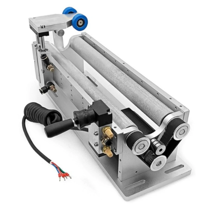 Rotary Roller Welding Positioner with Knurled Shaft, Tiltable Turntable for Hand Welding