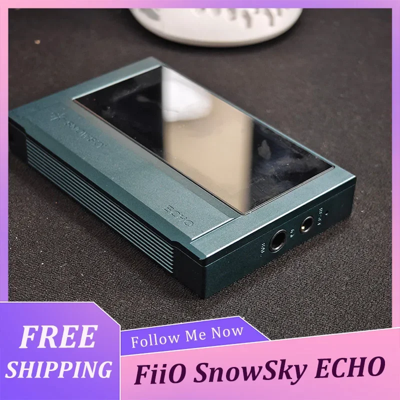 FiiO SnowSky ECHO 무손실 MP3 플레이어 CS43198 디코더 듀얼 출력 블루투스 지원 DSD WAV 고해상도 오디오 플레이어 FiiO SnowSky ECHO 무손실 MP3 플레이어 CS43198 디코더 듀얼 출력 블루투스 지원 DSD WAV 고해상도 오디오 플레이어