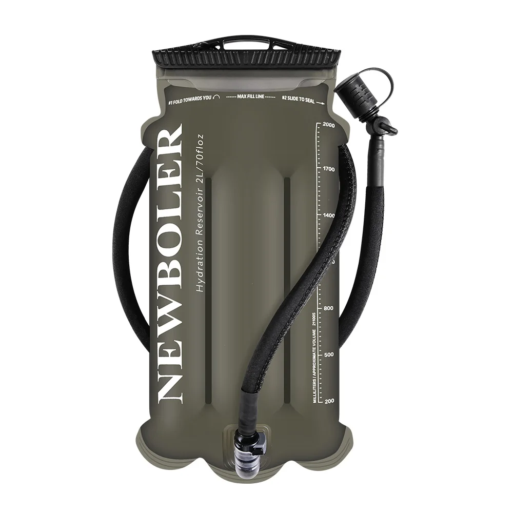 AliExpress NONE NEWBOLER  2L-3L TPU Water Bag Sports Backpack Bicycle Riding Water Bag Food Grade Outdoor Drinking Water Bag Camping Water Bag