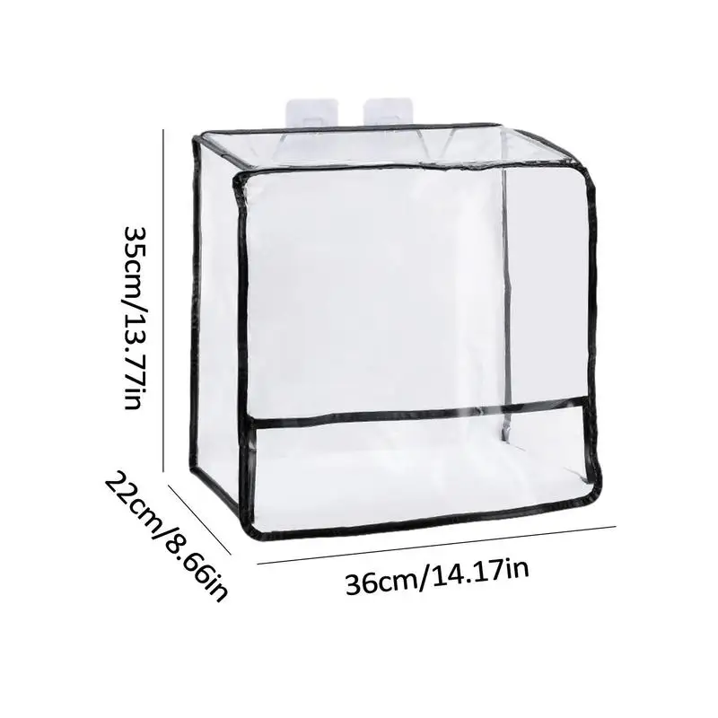 Clear Travel Bags For Toiletries Toiletries Bag Women Multifunctional Large Opening Water-resistant Wall Mounted Transparent