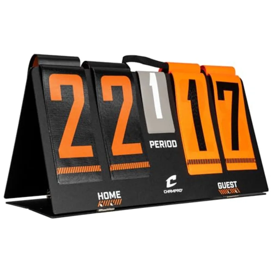 Deluxe Flip-A Score Black/Orange 9-Inch