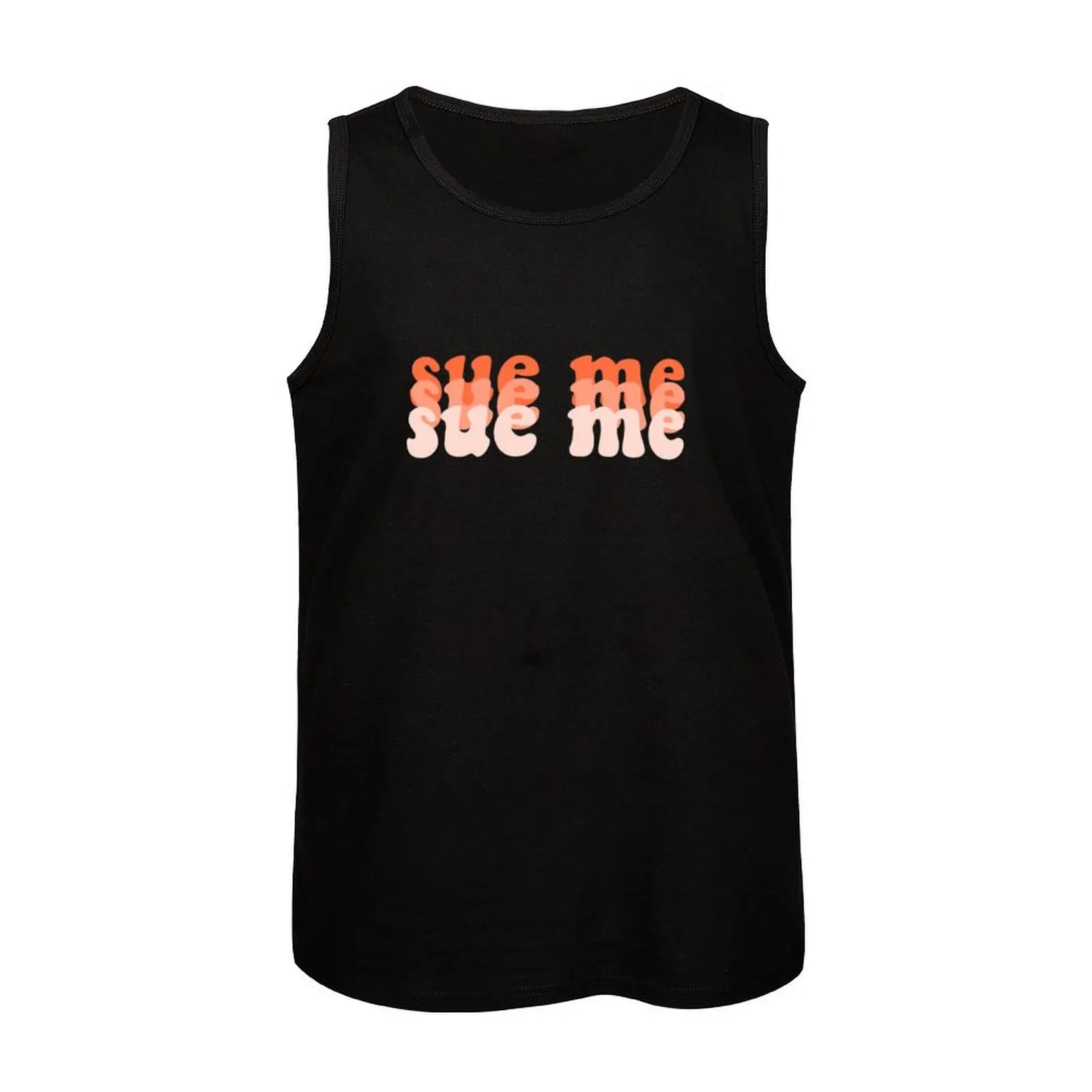 T-shirt Sue Me precious pour hommes, haut de gym