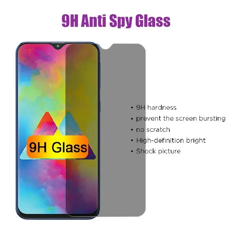 Anti Peeking Tempered Glass for Samsung A50 A40 A30 A20 A40 A70 Anti Spy Screen Protector for Samsung A 50 40 30 20 10 70 Glass