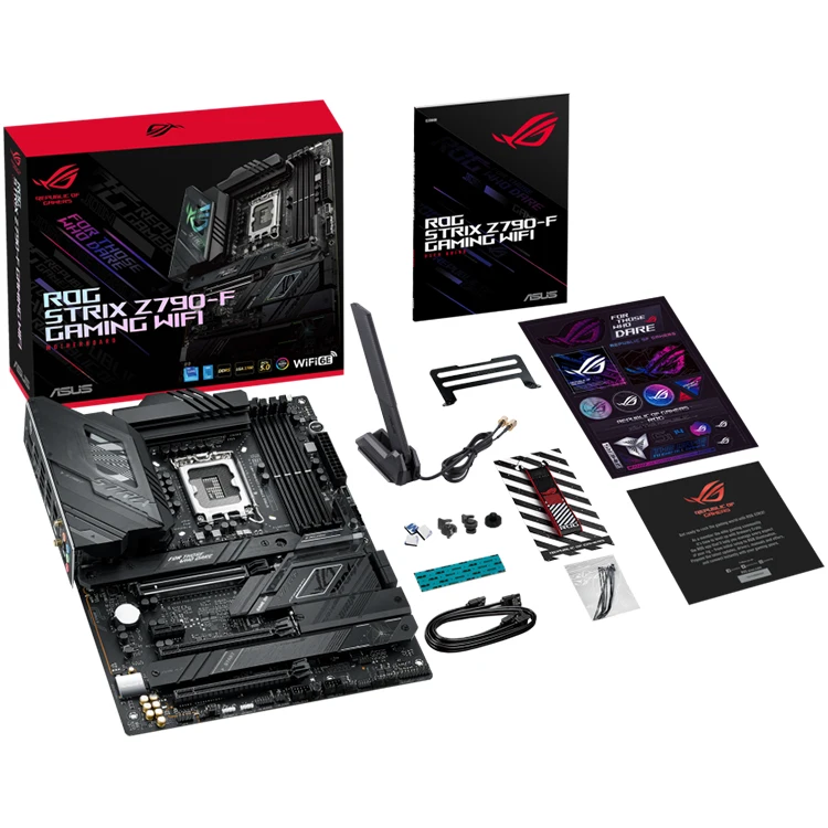 New ROG STRIX Z790-F GAMING WIFI Used Motherboard with 128GB DDR5 Memory Socket Support 13th and 12th Core Processors